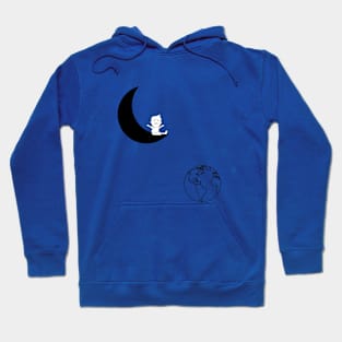 Boy on the moon Hoodie